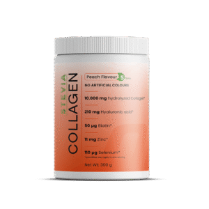 KOLAGEN S HIALURONOM breskev, 300 g (Stevia)